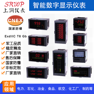 智能数显表操作器流量积算仪 上润仪表